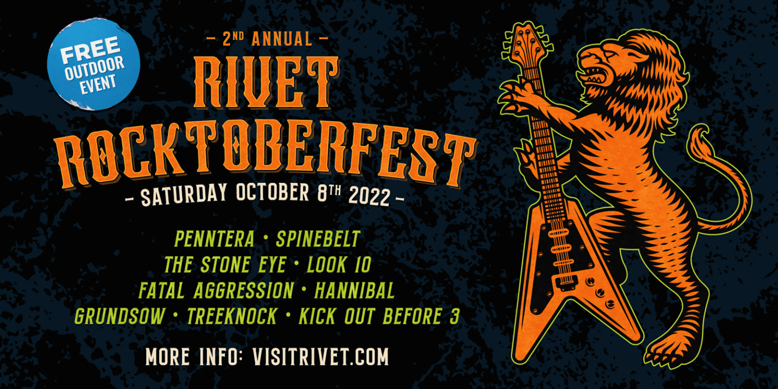 2nd Annual RIVET ROCKTOBERFEST on Saturday, October 8th